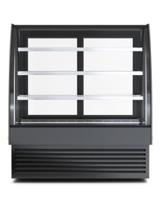 Display Merchandiser Fridge Curved Front 290 litres 3 shelves Black | Stalwart DA- HL900S3BLACK 2