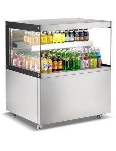 Commercial Display Cabinet 310 Litres Stainless steel | Stalwart DA-ZW310SS 2
