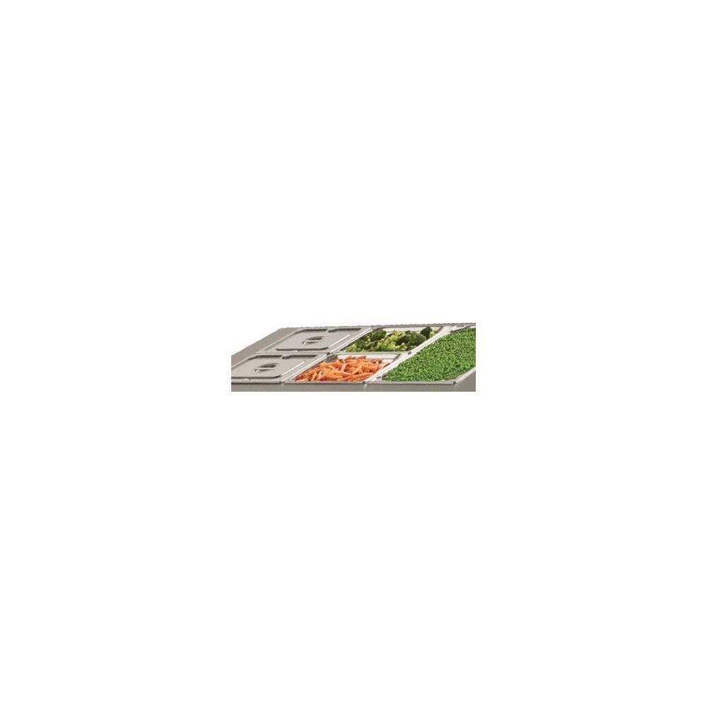 Mobile Bain Marie Hot Cupboard 4 x GN 1/1 Capacity 1420mm Wide | Stalwart YH4W1