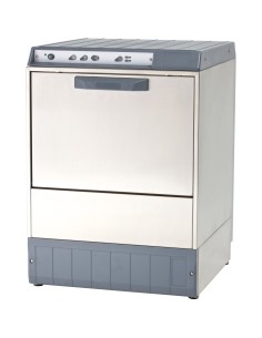 Commercial Undercounter Dishwasher 540 plates/hour 500mm basket Drain pump, Detergent pump 13A | Omniwash 5000STDDPS 2