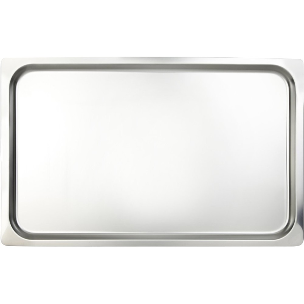 Stainless steel Gastronorm Pan GN2/1 Depth 20mm | Stalwart DA-PH701