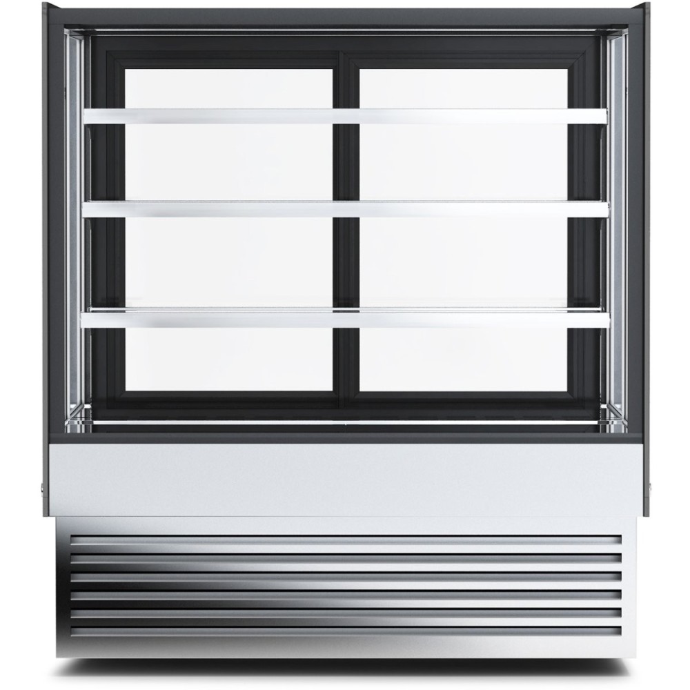Display Merchandiser Fridge 500 litres 3 shelves Black & Stainless steel | Stalwart DA-HL1200B3