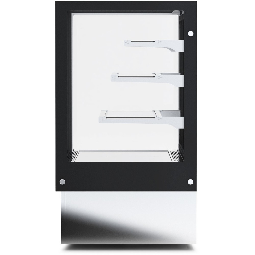 Display Merchandiser Fridge 500 litres 3 shelves Black & Stainless steel | Stalwart DA-HL1200B3