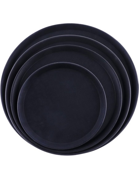 Serving Tray Polypropylene Round 14&quot Black | DA-PPTRAY1414