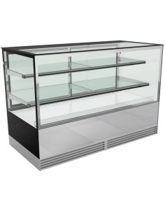 Cake counter 1500x730x1200mm 2 shelves Mirror front LED | DA-GN1500RF2