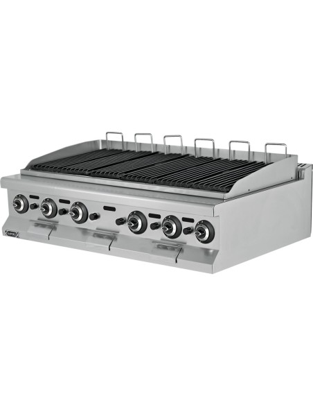 Gas Lavarock Chargrill with Steam Function 21kW | DA-6LG030S