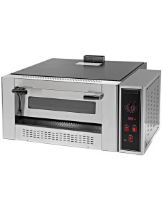 Gas Pizza oven 1 chamber 4 pizzas of 12'' | Stalwart DA-EMP4G
