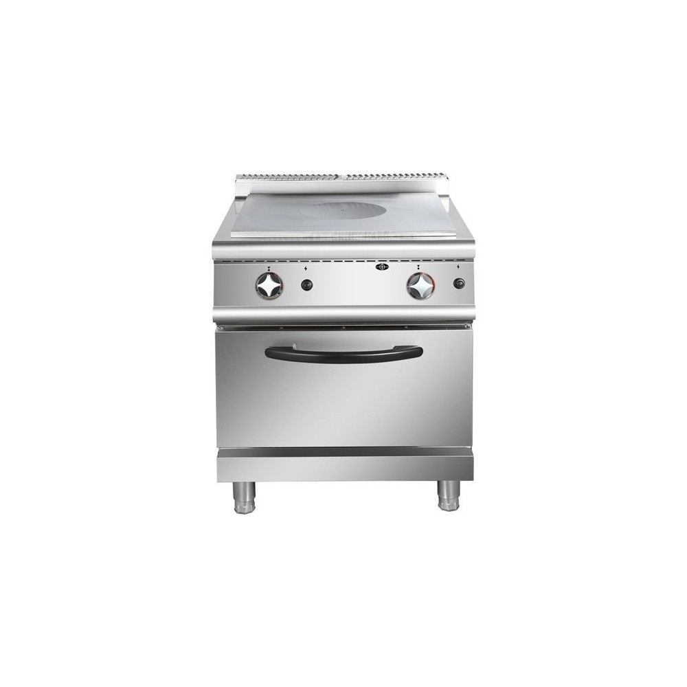 Gas Solid Top with Gas Oven 10kW+5.8kW 700mm Depth | Stalwart DA-HRQ711