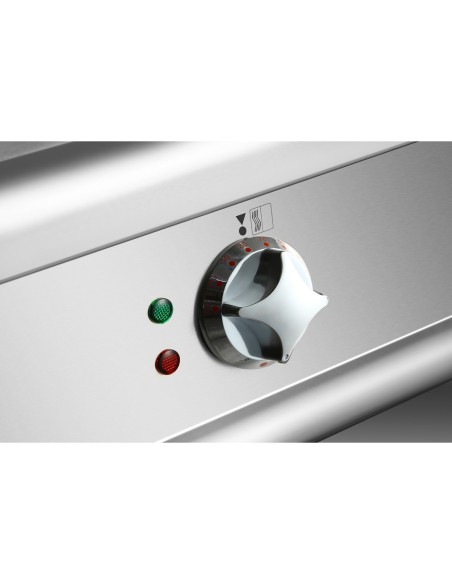 Commercial Electric Cooker 4 Burners with Cabinet Base 8kW 700mm Depth | Stalwart DA-HRQ712