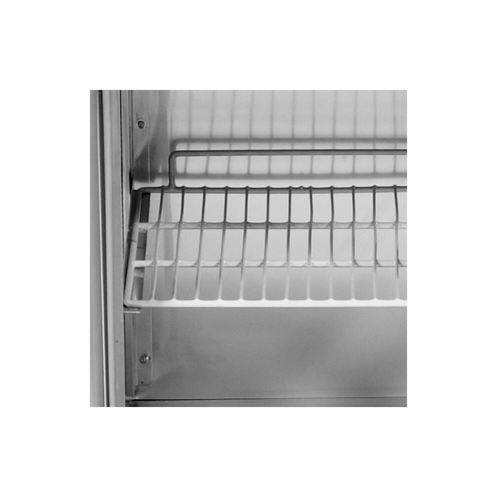 Pizza Prep Counter 2 doors 7 drawers Granite top Refrigerated Counter top Salad 9 x GN1/3 Depth 800mm | Stalwart PZ46+PT36