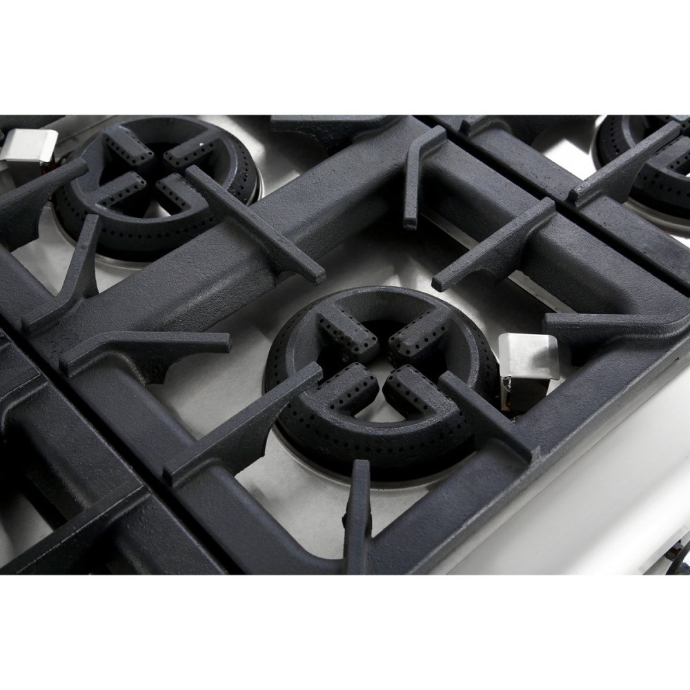 Professional Gas range 6 burners 45kW Electric Oven 5.8kW 700mm Depth | Stalwart DA-ADX776A