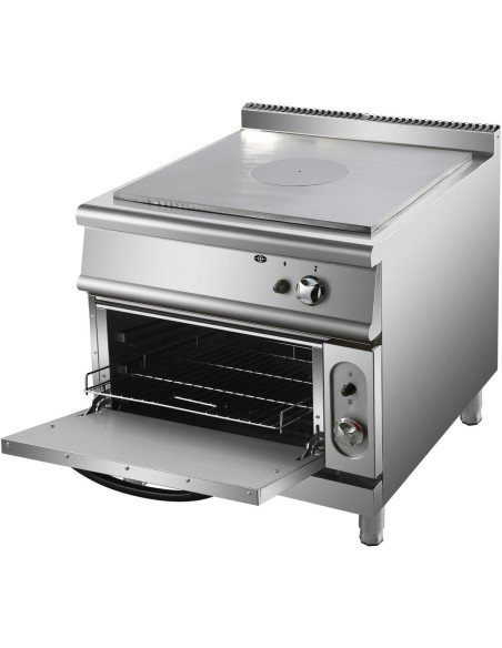 Gas Solid Top with Gas Oven 10kW+5.8kW 900mm Depth | Stalwart DA-HRQ911