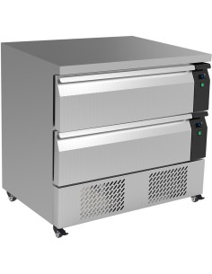 FlexDrawer Counter Fridge & Freezer 905x700x840mm 4xGN1/1 | Stalwart DA-CBF92