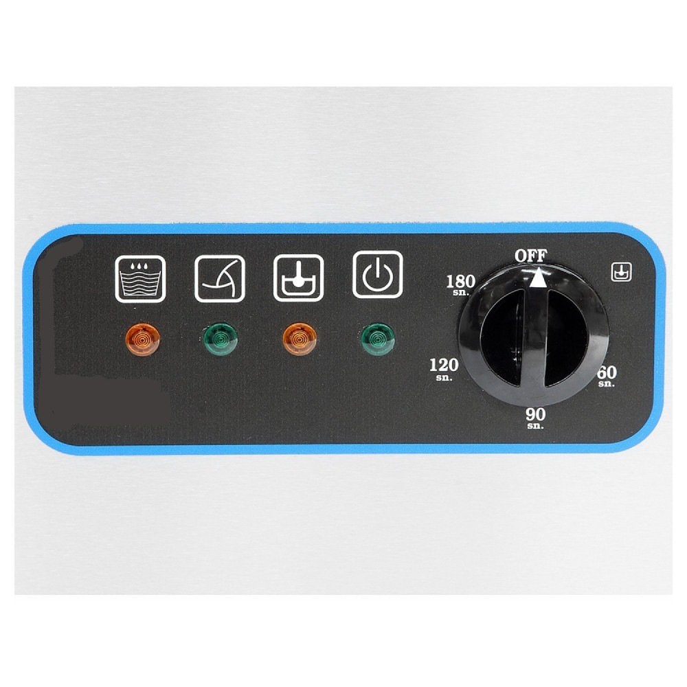 Pass Through Hood Dishwasher 1100 plates Per hour, Rinse and Detergent pump 400V | DA-EMP1000