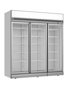 Commercial Display cooler 1886 litres Triple hinged doors Top mount | Stalwart DA-TR202 2