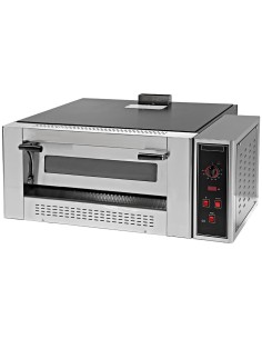 Gas Pizza oven 1 chamber 6 pizzas of 12'' | Stalwart DA-EMP6G