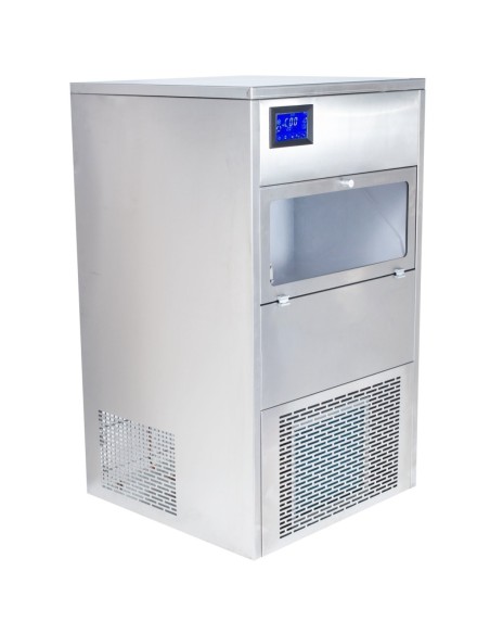 Industrial Flake Ice Machine 100kg/24h 60kg bin | Stalwart DA-FIM100
