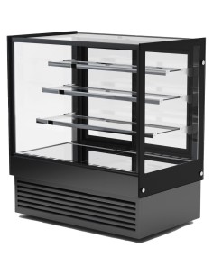 Display Merchandiser Fridge 760 litres with 3 shelves Black | Stalwart DA- HL1800B3BLACK