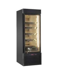 Professional Meat Dry Ageing Maturing Refrigerator 500lt Single Glass Door Black - RB680B