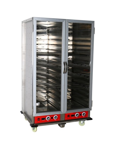 Professional Fermentation, Proofing Holding Cabinet 15 + 15 tier Insulated | Stalwart DA-WHHPC40IS