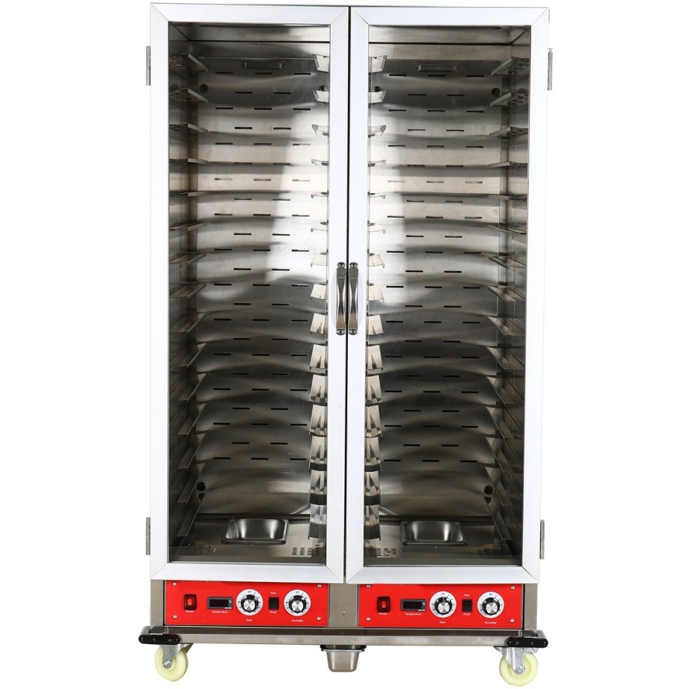 Professional Fermentation, Proofing Holding Cabinet 15 + 15 tier Insulated | Stalwart DA-WHHPC40IS