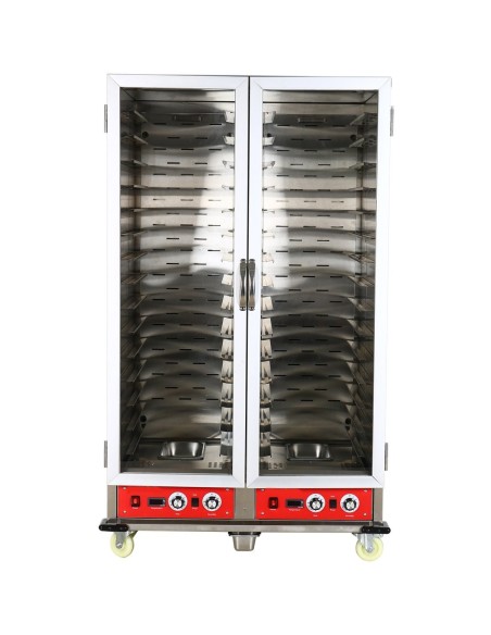 Professional Fermentation, Proofing Holding Cabinet 15 + 15 tier Insulated | Stalwart DA-WHHPC40IS