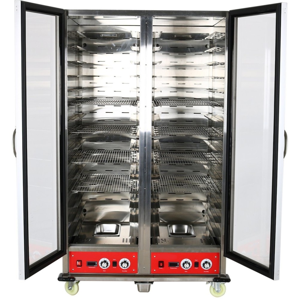 Professional Fermentation, Proofing Holding Cabinet 15 + 15 tier Insulated | Stalwart DA-WHHPC40IS
