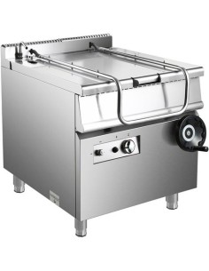 Professional Gas Tilting Bratt pan 80 litres 900mm Depth | Stalwart DA-ZHRS80