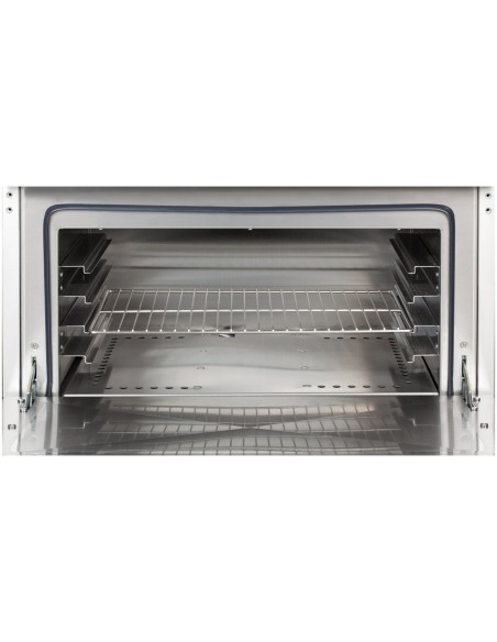 Professional Gas range Gas oven & open base 6 burners 36kW+6kW | Stalwart DA-Hotmax 700 GR732