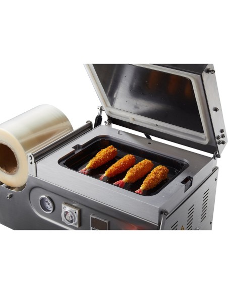 Vacuum Tray Sealer 260x190x25mm Trays Table Top 1.5kW | Stalwart DA-ZT260