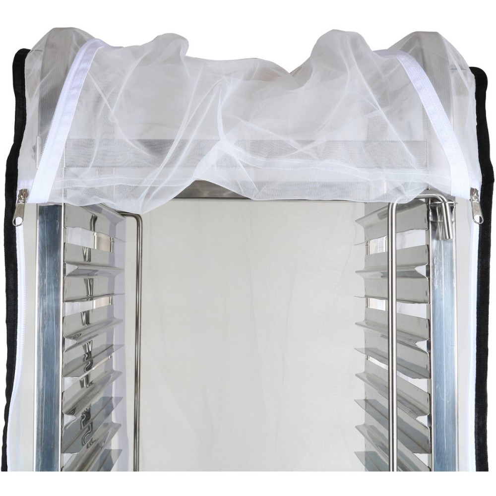 Cover with 2 zippers for Stalwart DA-Trolley RT1115 Plastic | Stalwart DA-RT1115C