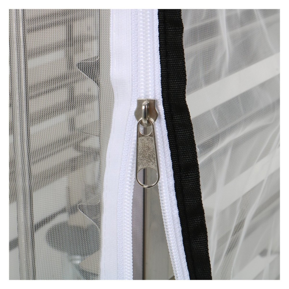 Cover with 2 zippers for Stalwart DA-Trolley RT1115 Plastic | Stalwart DA-RT1115C