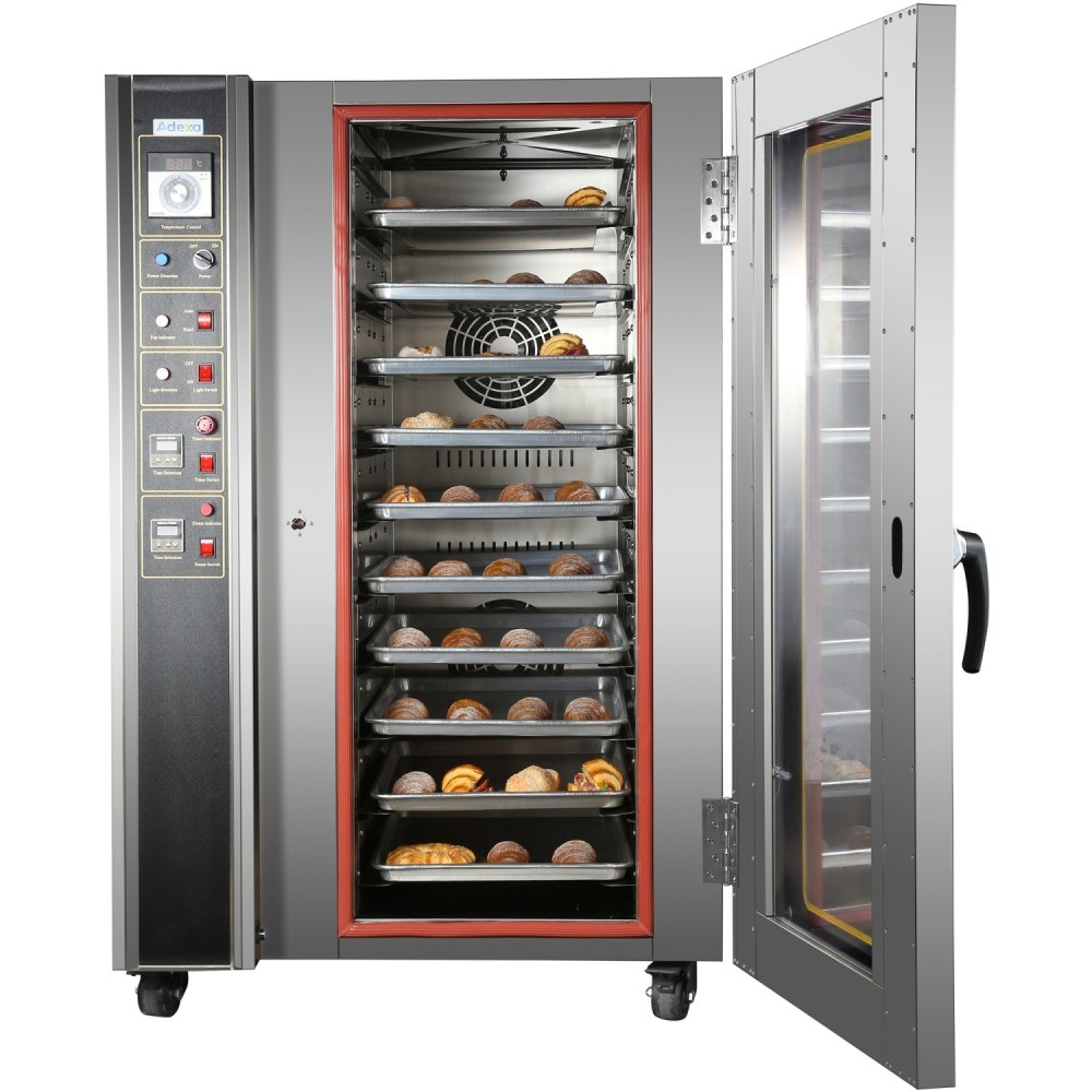 Commercial Electric Bakery Convection Combi Oven with Humidity Function and 10 trays 400x600mm | Stalwart DA-HEA10C