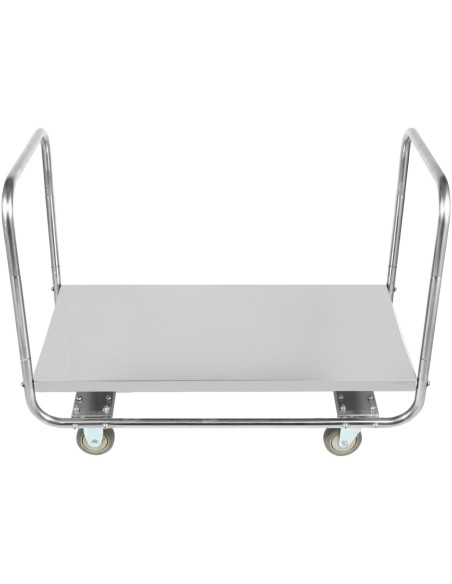 Commercial Dough Box Service Trolley Stainless Steel 1000x600x750mm | Stalwart DA-WHDT10060
