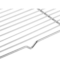 Commercial Stainless Steel Cooling Wire Rack for 46x33cm Baking Tray 380x280x15mm | Stalwart DA-CR3346 2