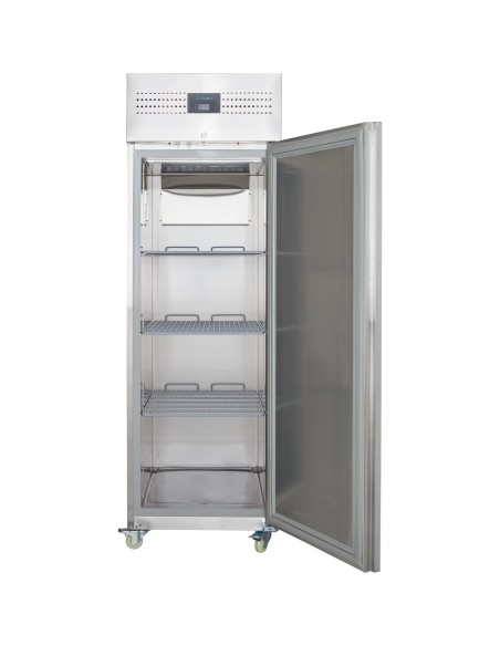 Commercial Upright Freezer 600L Single Door Stainless Steel Cabinet 655x855x2090mm | Stalwart DA-NORD26