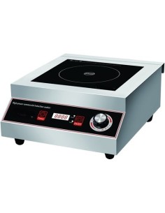 Commercial Induction Cooker 2800W Push Button & Knob Control | Stalwart DA-C05D