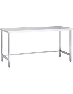 Professional Work Table Stainless Steel 1400x600x965mm | Stalwart DA-DW6140WO