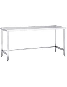 Professional Work Table Stainless Steel 1500x600x965mm | Stalwart DA-DW6150WO