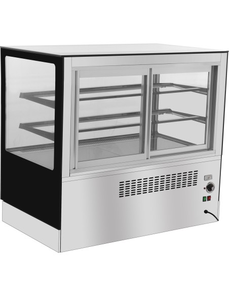Heated Bakery and Cake Display Unit 2 Shelves 1800mm Width | Stawart DA-ZHN010