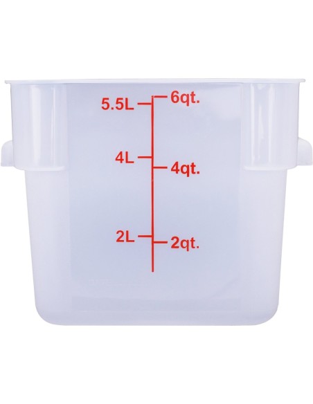 Food Storage Container 5.5 Litre Polypropylene | DA-PPFSC6