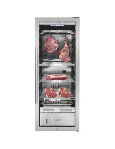 Professional Dry Aging Fridge Meat Maturation Cabinet 172L Stainless Steel 490x575x1285mm | Stalwart DA-ZSA200N