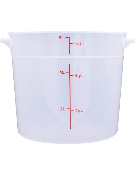 Food Storage Container 6 Litre Translucent Polypropylene | DA-RSC6