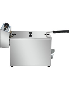 Commercial Electric Deep Fryer Countertop Single Tank 10 Litres 265x490x360mm | Stalwart DA-AFR006 2