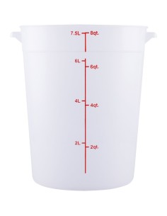Food Storage Container 7.5 Litre Translucent Polypropylene | DA-RSC8