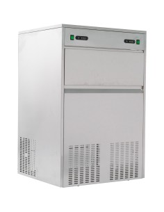 Commercial Bullet Ice Machine 120kg/24h 55kg Bin 682x610x1050mm | Stalwart DA-ZB120