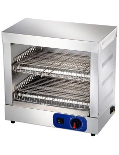 Commercial Quartz Salamander Toaster oven Double 490x260x370mm 3kW | Stalwart DA-MHQ300