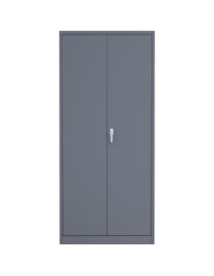 Professional Grey Steel Cabinet 2 Doors 800x400x1800mm | Stalwart DA-SART602