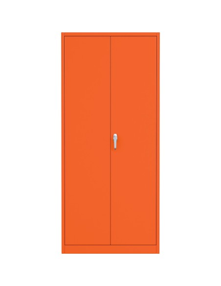 Professional Orange Steel Cabinet 2 Doors 800x400x1800mm | Stalwart DA-SART606