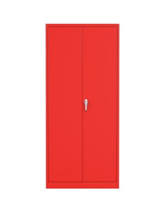 Professional Red Steel Cabinet 2 Doors 800x400x1800mm | Stalwart DA-SART608
